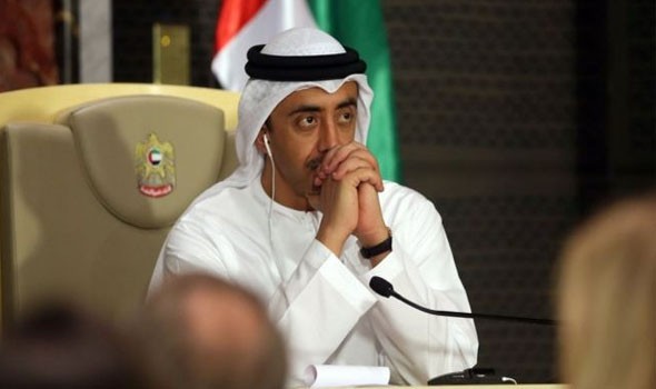  العرب اليوم - وزير الخارجية الإماراتي يلتقي جون كيري ويبحث معه مبادرات المناخ