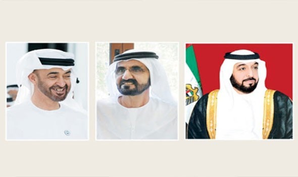  العرب اليوم - قيادة الإمارات يهنئون العاهل السعودي باليوم الوطني الـ91
