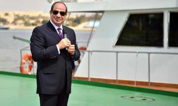 السيسي يتفقد أكبر قافلة إنسانية في مصر لرعاية مليون أسرة