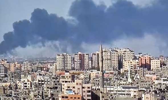  العرب اليوم - مدفعية الاحتلال تقصــف نقاطًا للمقـاومة شرق خانيونس جنوب قطاع غزة