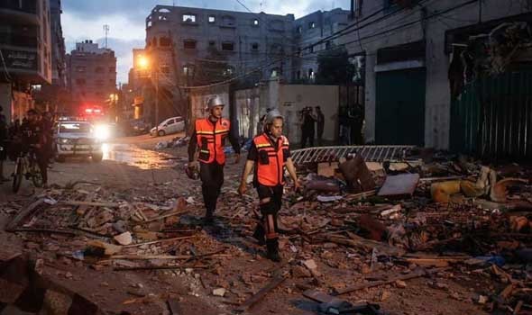  العرب اليوم - وفد وزاري فلسطيني يبحث في القاهرة إعادة إعمار غزة