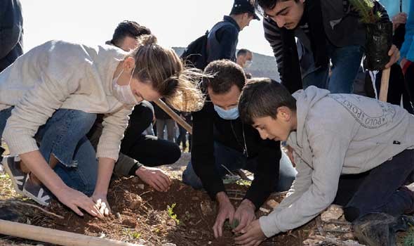  العرب اليوم - ممثلو 12 دولة عربية وإفريقية يزرعون الأشجار المثمرة في الغردقة وسفاجا لمواجهة مخاطر المناخ
