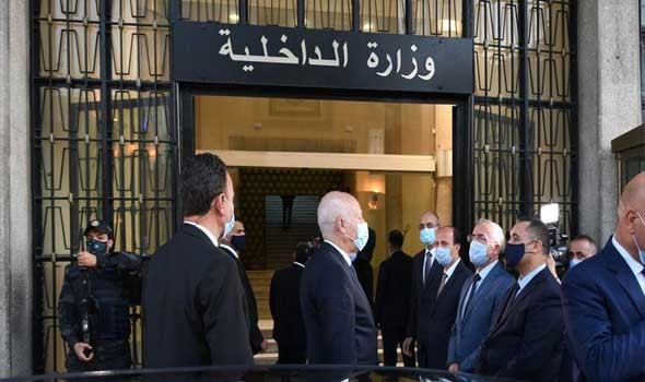  العرب اليوم - الداخلية التونسية تنفي لم يصدر عنا قرار رسمي بإغلاق مقر اتحاد علماء المسلمين