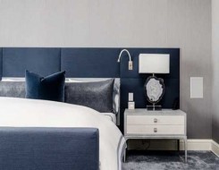  العرب اليوم - طرق لإضافة اللون الأزرق لديكور غرفة النوم