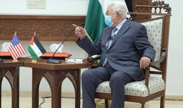  العرب اليوم - الرئيس الفلسطيني يستقبل الأسير المحرر الغضنفر أبو عطوان