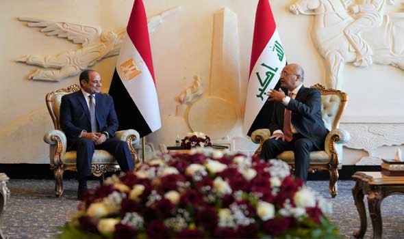  العرب اليوم - السيسي يعبر  عن أمله في أن تدشن قمة بغداد مرحلة جديدة من الشراكة