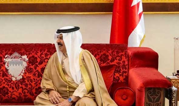 العرب اليوم - العاهل البحريني يبحث مع وزير الخارجية الروسي الوضع في أوكرانيا