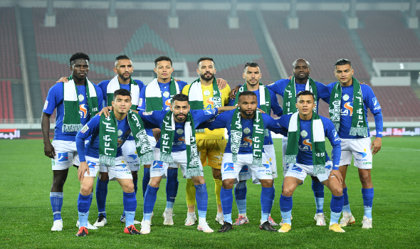 أولمبيك خريبكة يفوز على الرجاء في الدوري المغربي