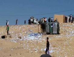  العرب اليوم - حادث مروع يتسبب في وفاة 12 شخصًا جراء تصادم حافلة نقل ركاب وشاحنة