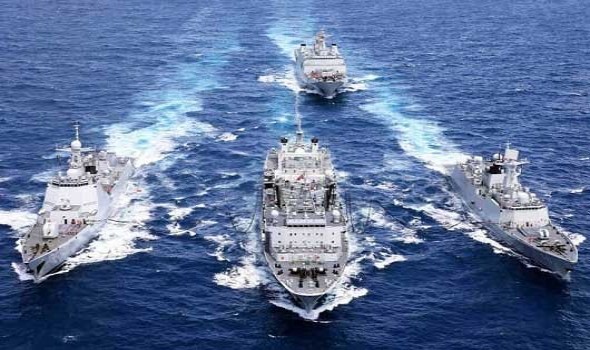 خلاف بين البحريتين الصينية والأميركية بسبب مدمرة في بحر الصين الجنوبي