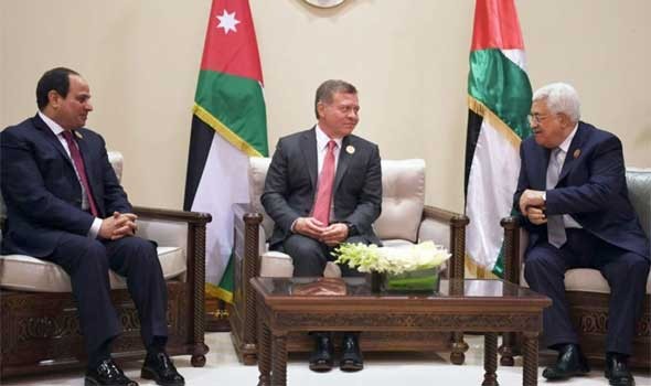  العرب اليوم - اجتماع لرؤساء ثلاث دول عربية يبحث الأوضاع في غزة