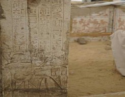  العرب اليوم - اكتشاف جداريات أثرية في الموصل العراقية تعود إلى 2700 عام