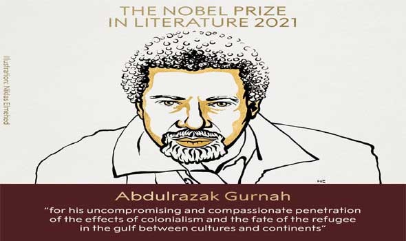  العرب اليوم - الروائي التنزاني عبدالرزاق قرنة يفوز بجائزة نوبل للآداب 2021