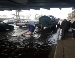  العرب اليوم - إنقاذ 211 شخصا حاصرتهم مياه الأمطار في الكويت