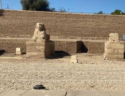  العرب اليوم - اكتشاف مذهل لبقايا معبد الشمس في مصر