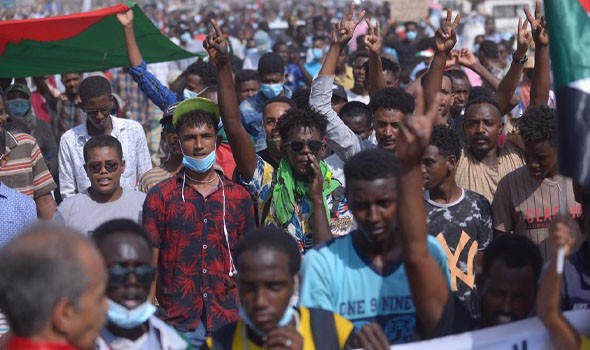 سقوط 147 جريحاً خلال الاحتجاجات في السودان