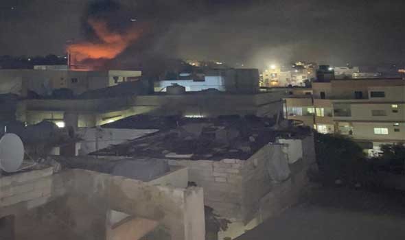  العرب اليوم - إنفجار مستودع أسلحة في مخيم فلسطيني في جنوب لبنان يودي بحياة ١٣ شخصاً وعشرات الجرحى