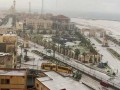  العرب اليوم - الإسكندرية تكتسي بالثلوج ومصر تعلن خطة محكمة لمواجهة الطقس السيء