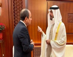  العرب اليوم - السيسي يلتقي في بكين أمير قطر وولي عهد أبوظبي