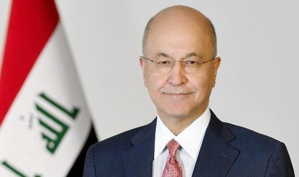 الرئيس العراقي يُشيد بموقف الصدر لوقف أعمال العنف