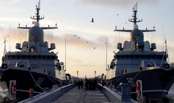  العرب اليوم - سفن حربية روسية تجري مع البحرية المصرية تدريبات مشتركة في البحر المتوسط