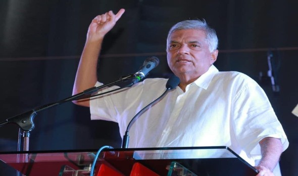 ويكريميسينغه يؤدي اليمين رئيساً لسريلانكا وتحقيق حول قطع البث المباشر للتلفزيون أثناء مراسم التنصيب