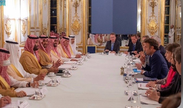  العرب اليوم - زيارة ولي العهد السعودي إلى باريس تنتهي باتفاق سعودي - فرنسي على تعزيز التعاون الدفاعي والأمني