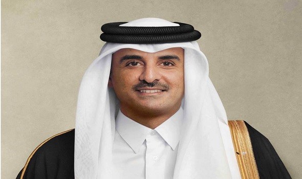  العرب اليوم - الشيخ تميم بن حمد  أمير  قطر يعلن بدء بطولة كأس العالم مساء اليوم