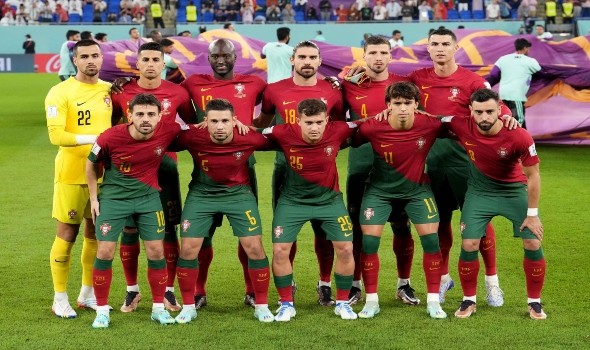  العرب اليوم - تشكيلة البرتغال الرسمية لمواجهة المغرب في كأس العالم