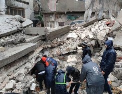  العرب اليوم - حفرة عميقة في لبنان  من آثار الزلازل الذي  هزّ تركيا وسورية و تركيا