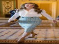  العرب اليوم - الملكة رانيا بإطلالات كلاسيكية راقية في جولتها بواشنطن
