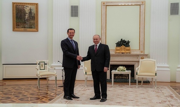  العرب اليوم - الرئيس الأسد يكشف أسس علاقته بالرئيس بوتين وروسيا ويتحدث عن شيطنة الغرب لروسيا وسوريا