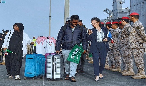 السعودية تُجلي 2872 شخصاً ينتمون لـ80 جنسية