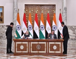  العرب اليوم - رفع العلاقات بين مصر والهند إلى "الشراكة الاستراتيجية" لتعزيز التعاون الثنائي
