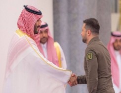  العرب اليوم - ولي العهد السعودي يتلقى اتصالاً هاتفياً من الرئيس الأوكراني