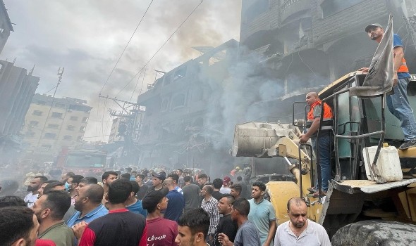  العرب اليوم - " أضحى" حزين على قطاع غزة المحاصر وقتيلان و13 جريحاً جراء غارات إسرائيلية على القطاع في فجر ثاني أيام العيد