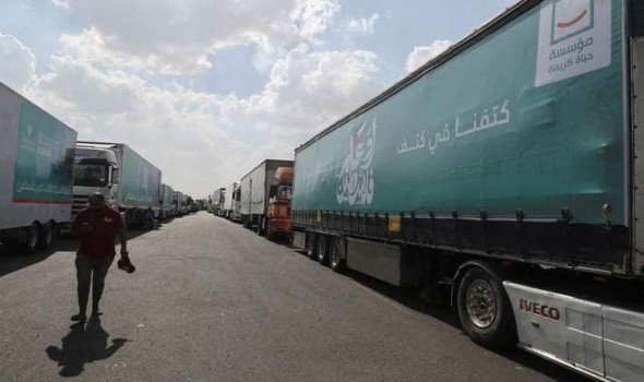  العرب اليوم - الخارجية الأميركية تؤكد أن 45 شاحنة مساعدات دخلت قطاع غزة