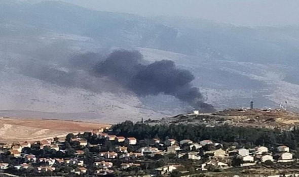  العرب اليوم - "حزب الله" يشنّ هجوم بمُسيّرات على مقر إسرائيلي للدفاع الجوي في الجولان