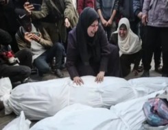  العرب اليوم - الطبيبة ألاء النجار تفجع بمقتل أطفالها وزوجها بعد قصف منزلهما في غزّة