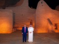  العرب اليوم - محمد بن سلمان يرافق ترمب في جولة تاريخية داخل الدرعية ويطلعانه على مخطط تطويرها