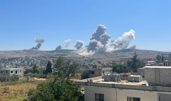 العرب اليوم - الجيش الإسرائيلي يعلن قصف مستودعات أسلحة لحزب الله جنوب لبنان