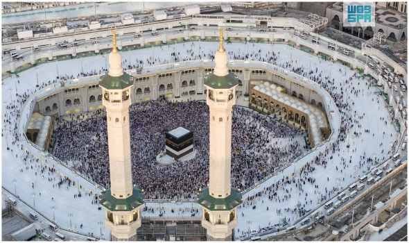  العرب اليوم - ارتفاع درجات الحرارة في مكة في اليوم الرابع من عيد الأضحى