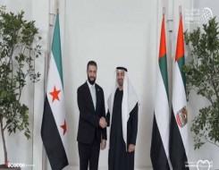 العرب اليوم - محمد بن زايد يستقبل الرئيس السوري أحمد الشرع في زيارة عمل إلى الإمارات