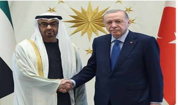  العرب اليوم - محمد بن زايد و أردوغان يبحثان في أنقرة تطور التعاون في مختلف المجالات التي تخدم أولويات التنمية