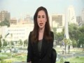 العرب اليوم - مذيعة تلفزيون سوريا تغادر الاستوديو اثناء الغارات الاسرائيلية على مقر وزارة الدفاع بدمشق
