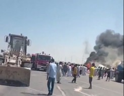  العرب اليوم - قتيلان وثمانية عشر مصابًا في حادث تصادم مروع بطريق الإسكندرية مطروح والصحة تُعلن الاستنفار