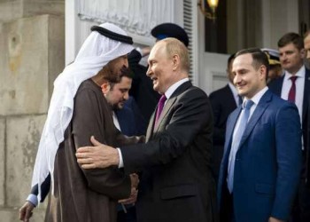  العرب اليوم - محمد بن زايد وبوتين يبحثان تعزيز الشراكة الإستراتيجية بين الإمارات وروسيا