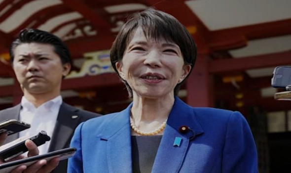 رئيسة وزراء اليابان تتعهد بإلغاء ضريبة المبيعات على المواد الغذائية