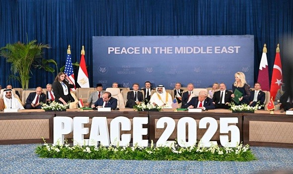  العرب اليوم - ترمب يعلن انتهاء حرب غزة ويشترط نزع السلاح ونشر قوات حفظ السلام والسيسي يدعو لإعمار شامل وسلام دائم