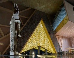  العرب اليوم - وصول الوفود المشاركة في حفل افتتاح المتحف المصري الكبير الذي يجسد حضارة مصر عبر العصور